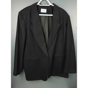 Pendleton womens Black Top Blazer Size?